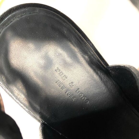 RAG & BONE Leather Heeled Sandals - Picture 8 of 10